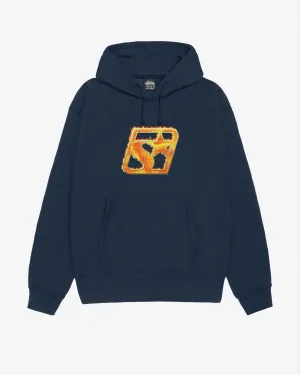 Stssy - Men's Blaze Hoodie - (Navy)