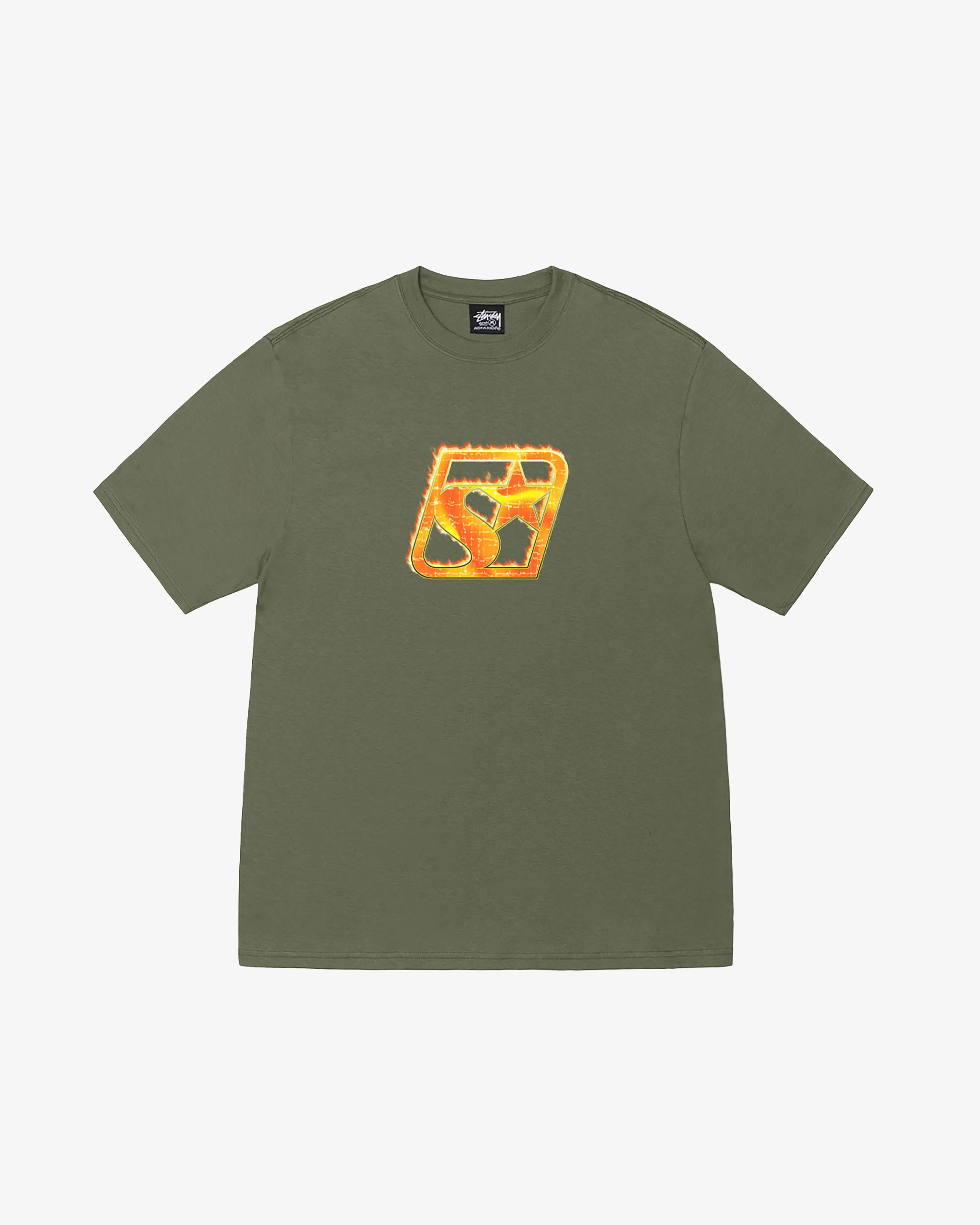 Stssy - Men's Blaze T-Shirt - (Olive)
