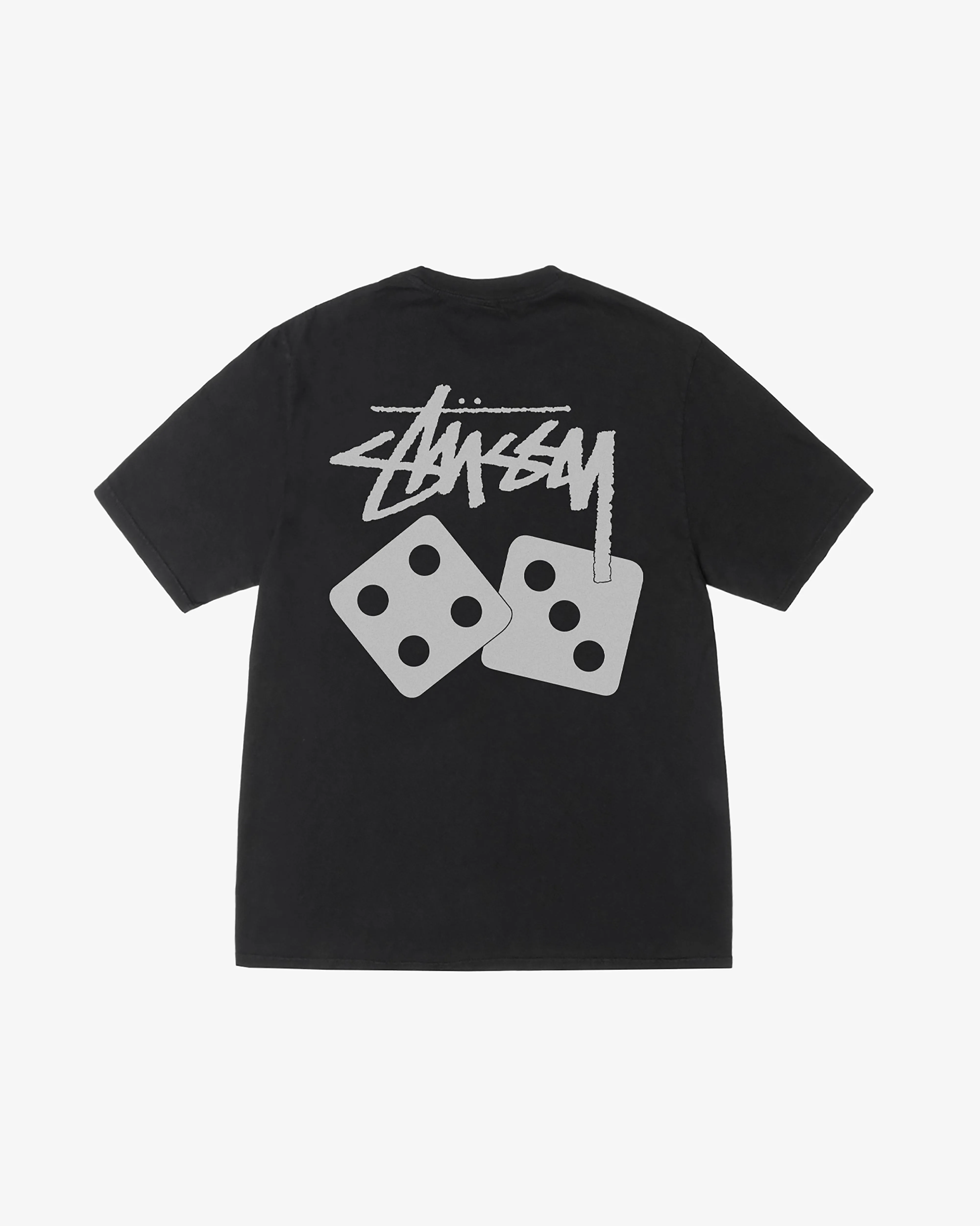 Stssy - Men's Dice Pig. Dyed T-Shirt - (Black)