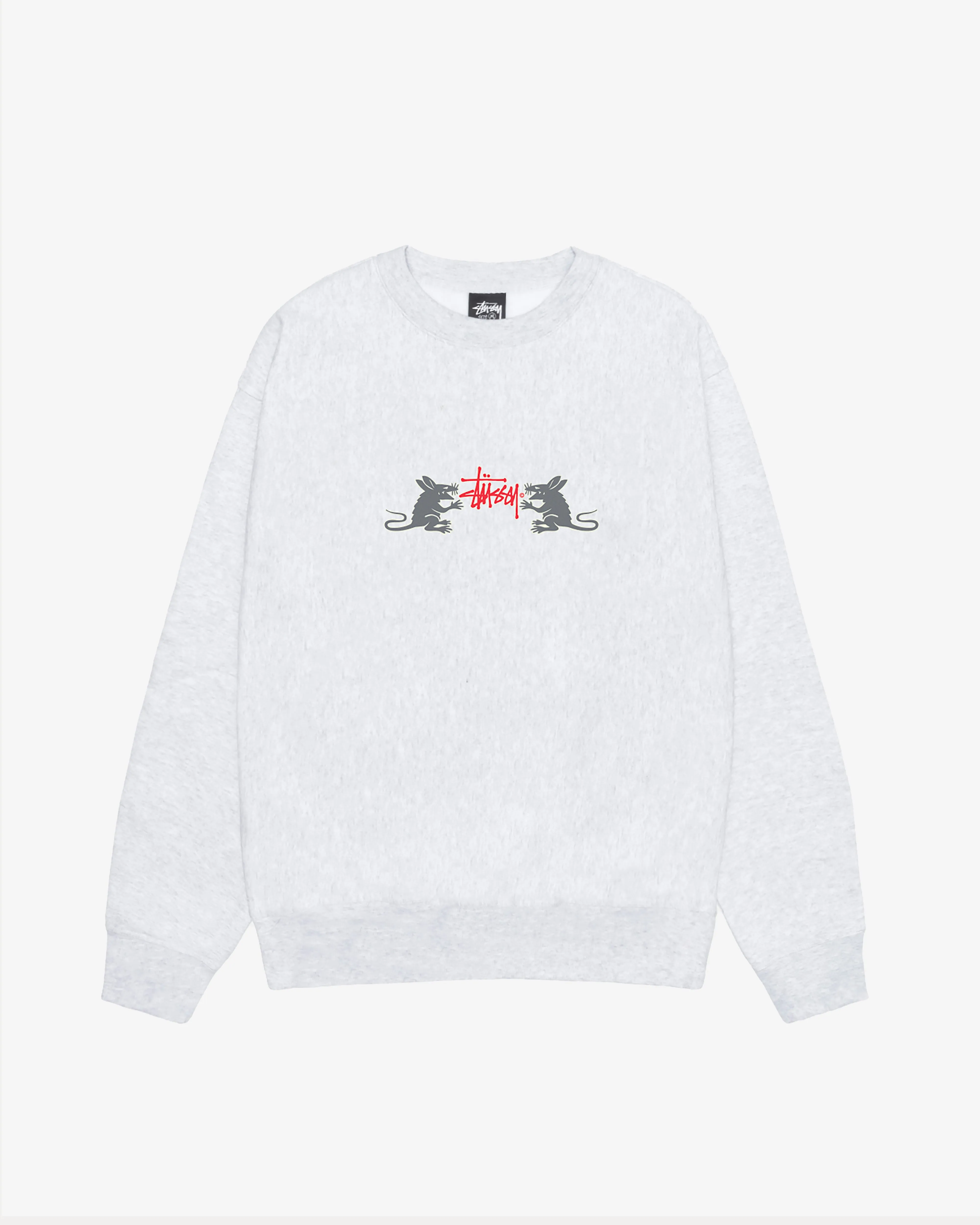 Stssy - Men's Homebrew Crewneck - (Ash Heather)