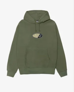 Stssy - Men's Pitstop Hoodie - (Olive)