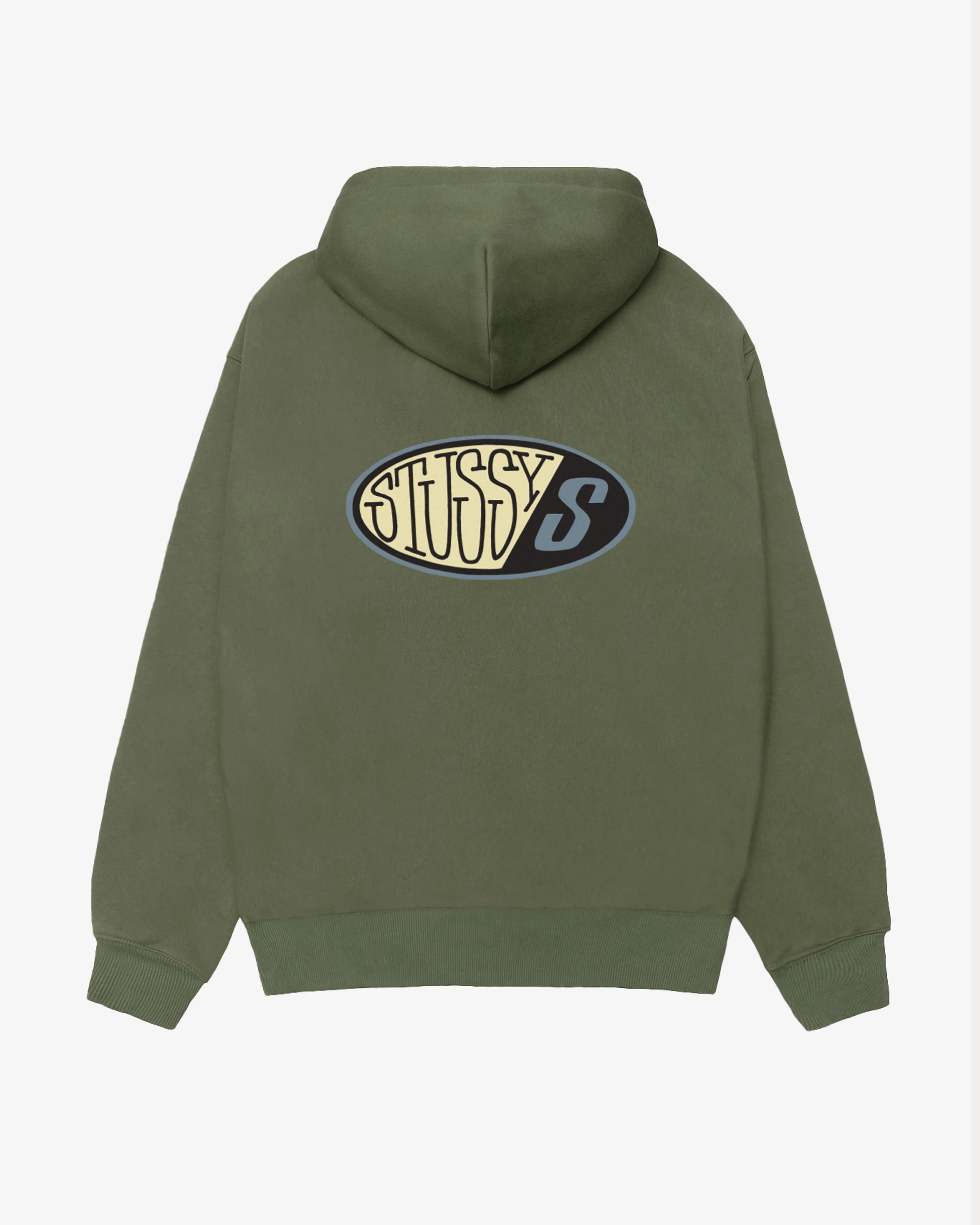 Stssy - Men's Pitstop Hoodie - (Olive)