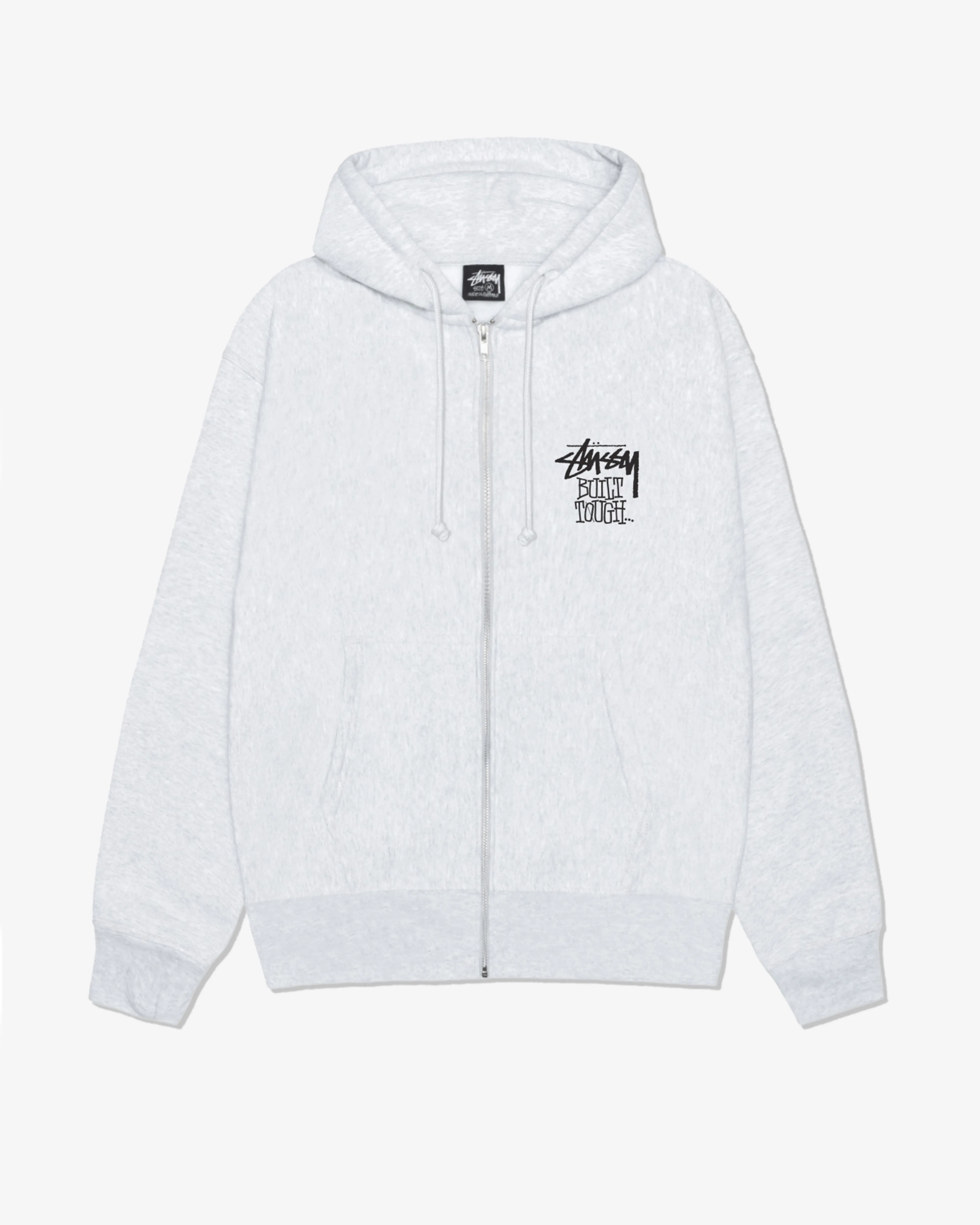 Stssy - Men's Welder Zip Hoodie - (Ash Heather)