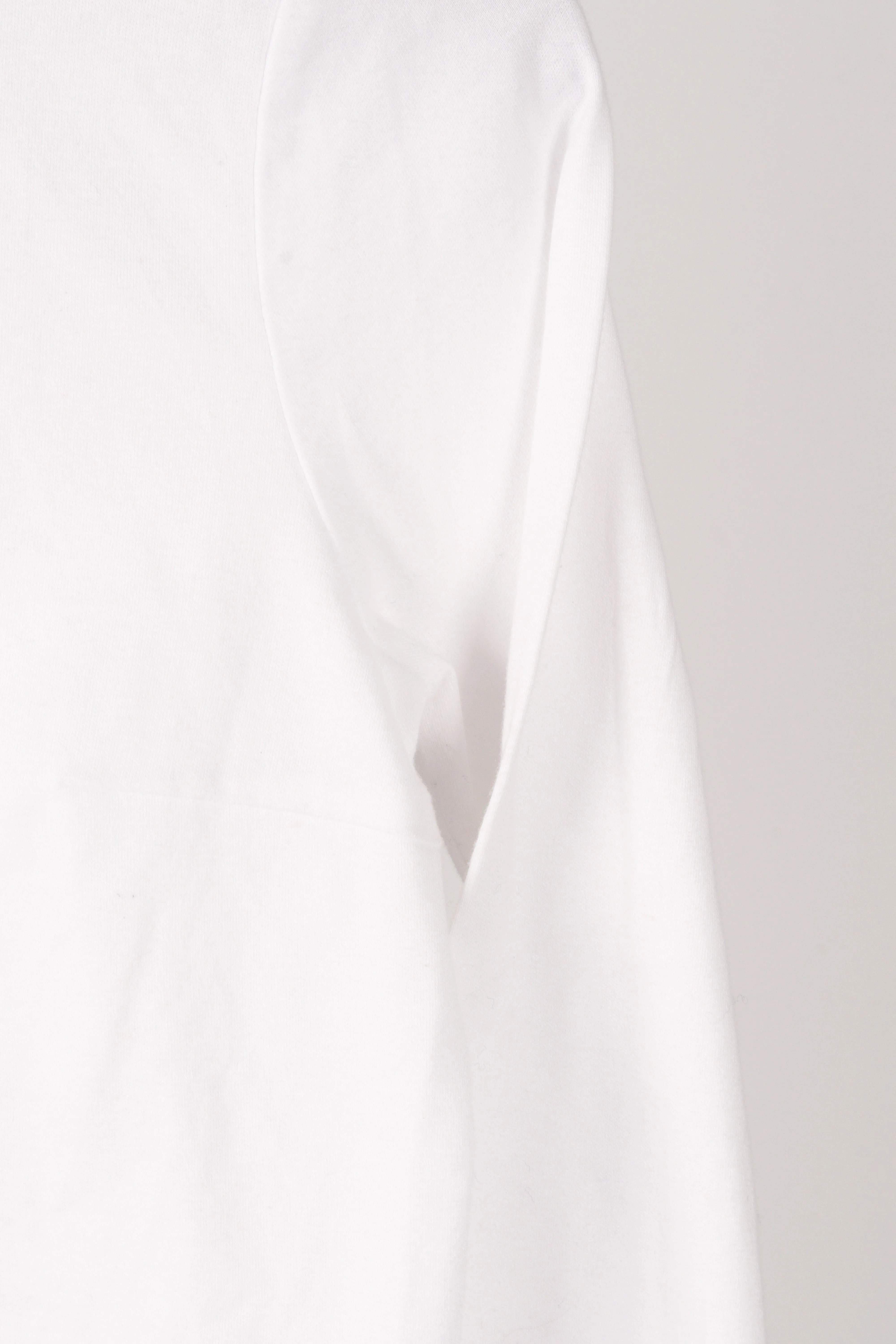 sueUNDERCOVER FW19 'Sheer Collar' L/S Mock Neck White (2019)