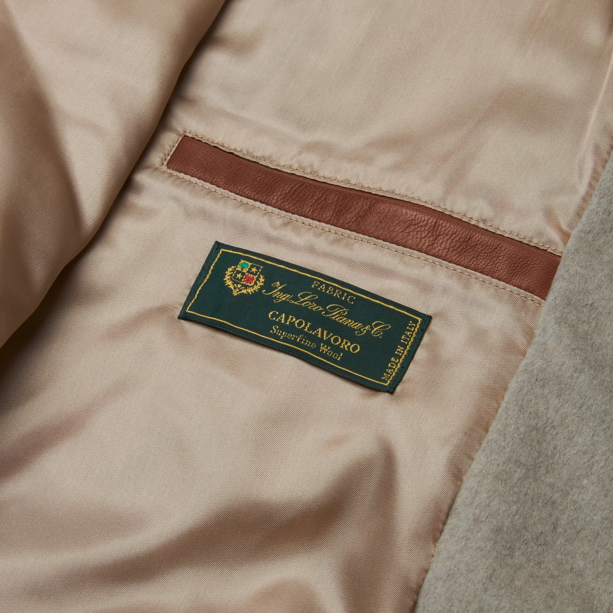 THE HARDING - Oatmeal Lux Wool Tailored Classic Fit