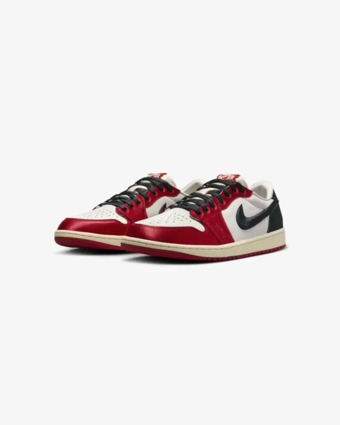 Trophy Room x Air Jordan 1 Low OG 'Sail And Varsity Red' Sneakers