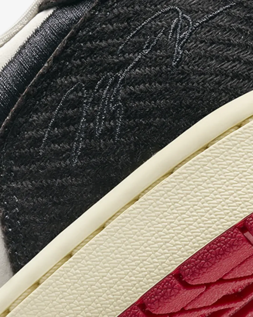 Trophy Room x Air Jordan 1 Low OG 'Sail And Varsity Red' Sneakers