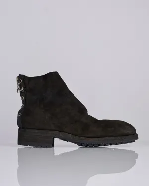 UNDERCOVER Guidi UC1E4F01 Eyelet Zip Boot Black