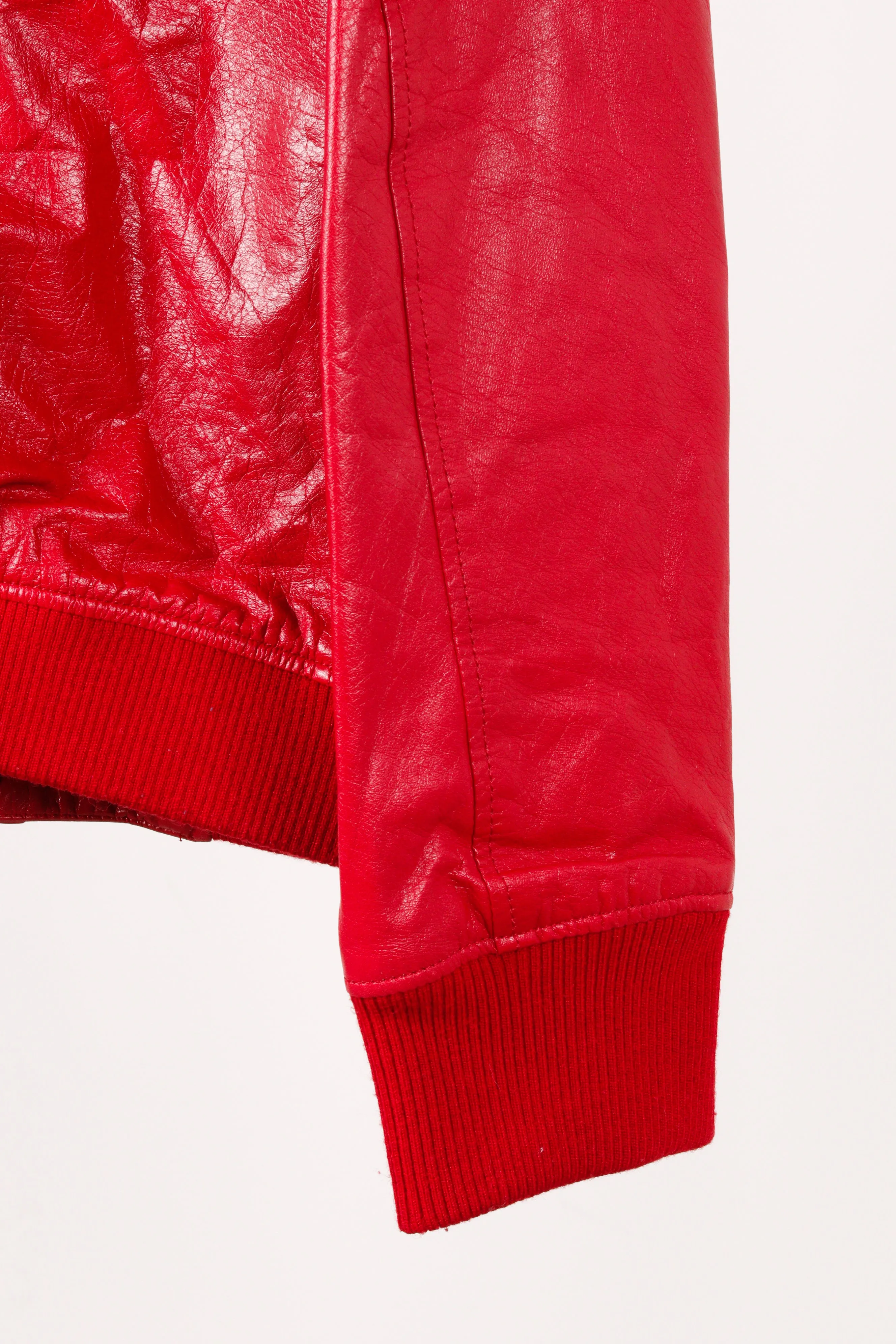 UNDERCOVER SS08 'Summer Madness' Hooded Leather Jacket Red (2008)