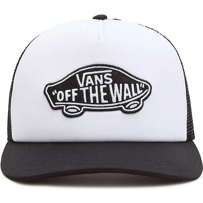VANS CLASSIC PATCH CURVED SNAPBACK WHITE/BLACK | GORRA TRUCKER AJUSTABLE