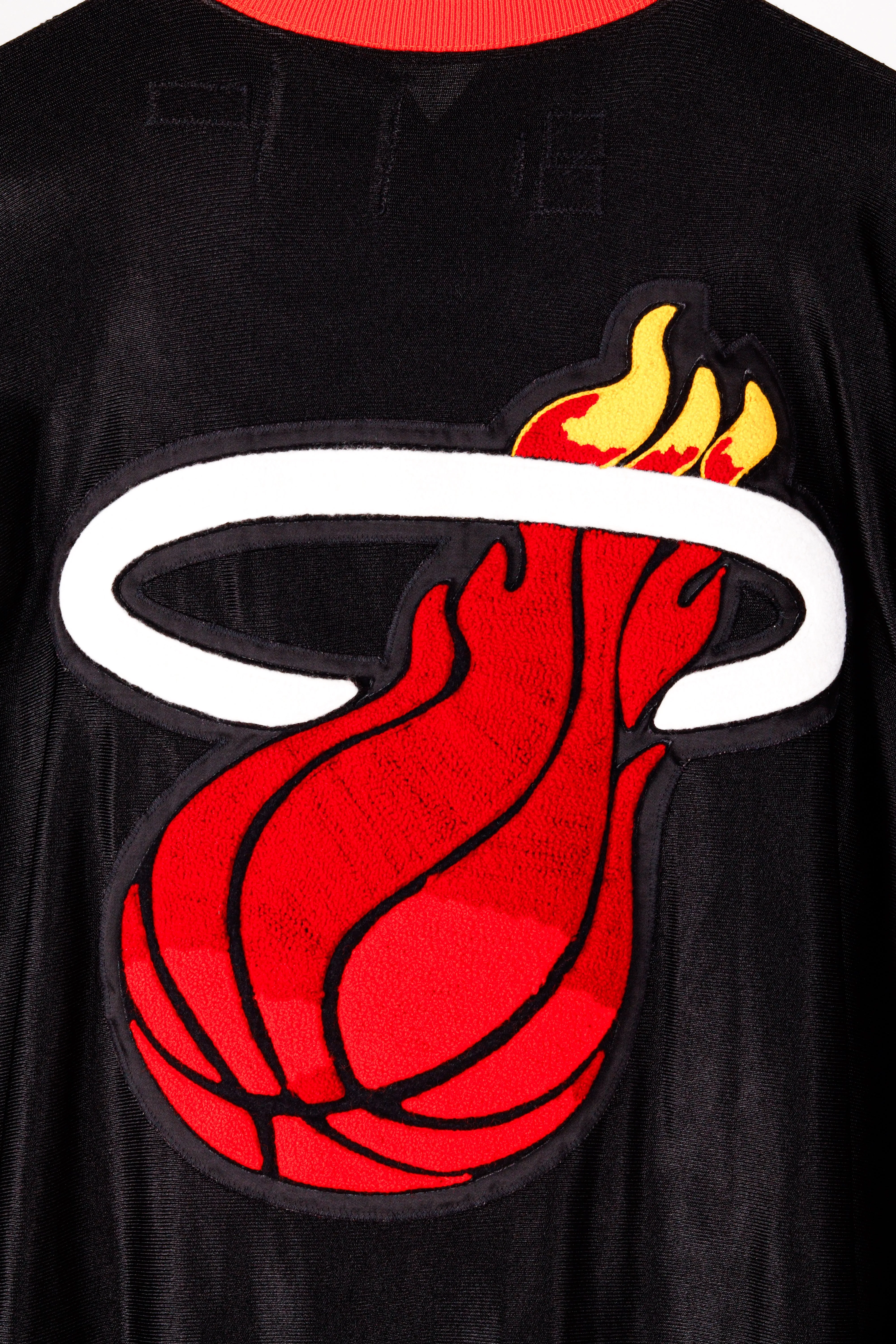 Vintage 1988 Sand Knit Miami Heat 'Player Issued John Shasky' Warm Up Suit Away