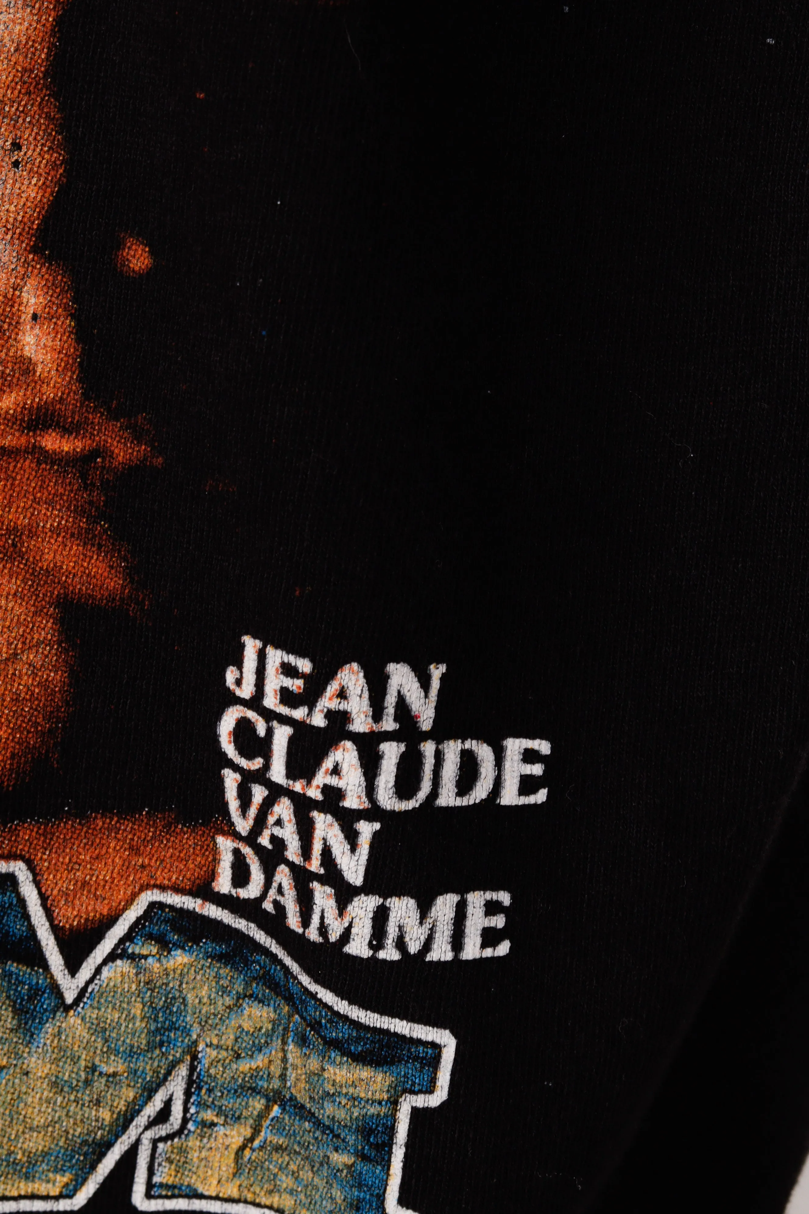 Vintage 1997 Dennis Rodman Jean Claude Van Damme 'Double Team' Rap T-Shirt