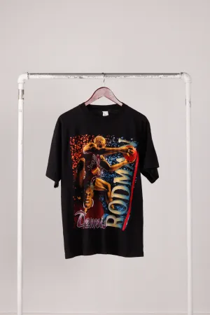 Vintage 1997 Dennis Rodman Jean Claude Van Damme 'Double Team' Rap T-Shirt