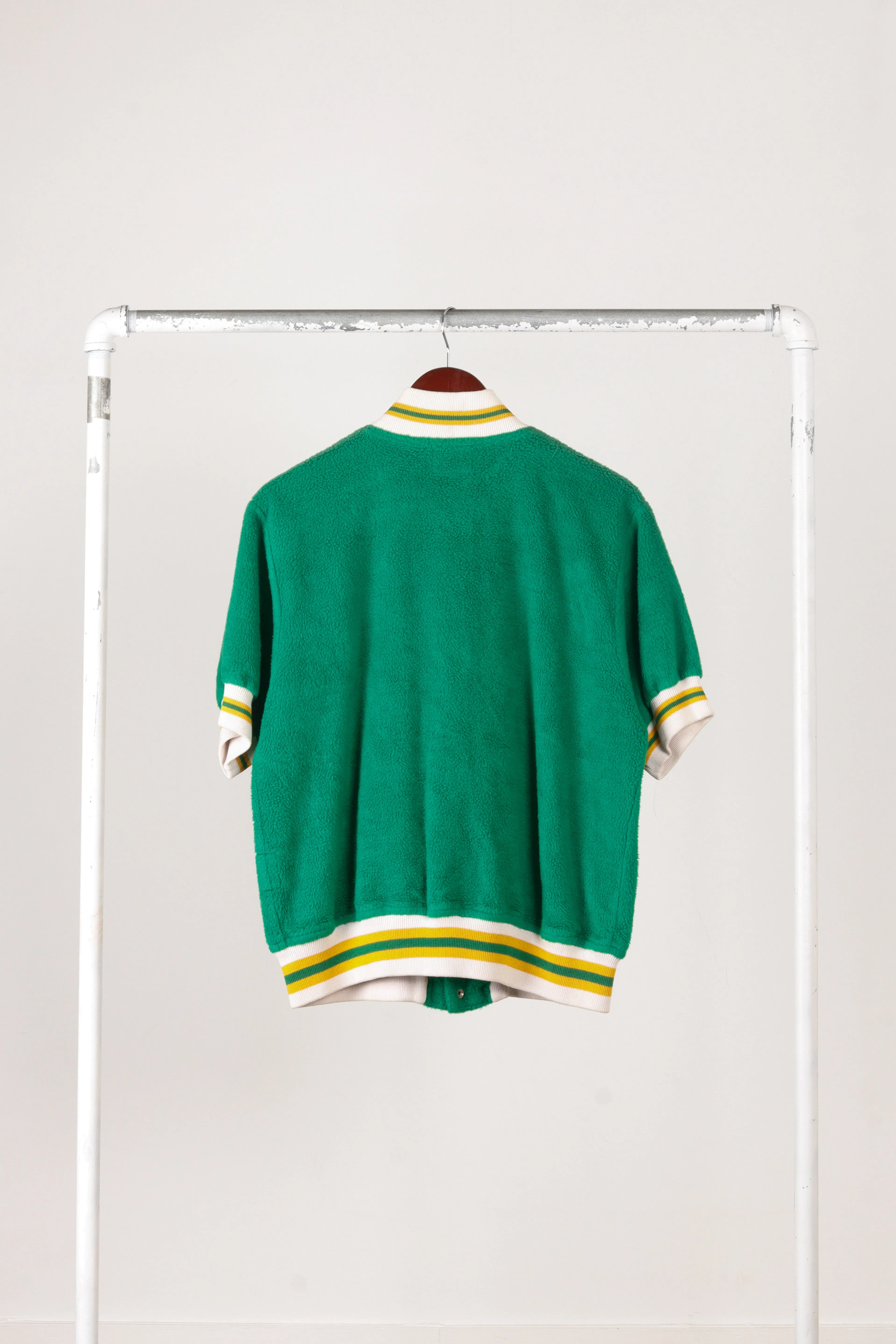 Vintage 60's King O'Shea 'Fleece Basketball' Warm Up Shooting Top