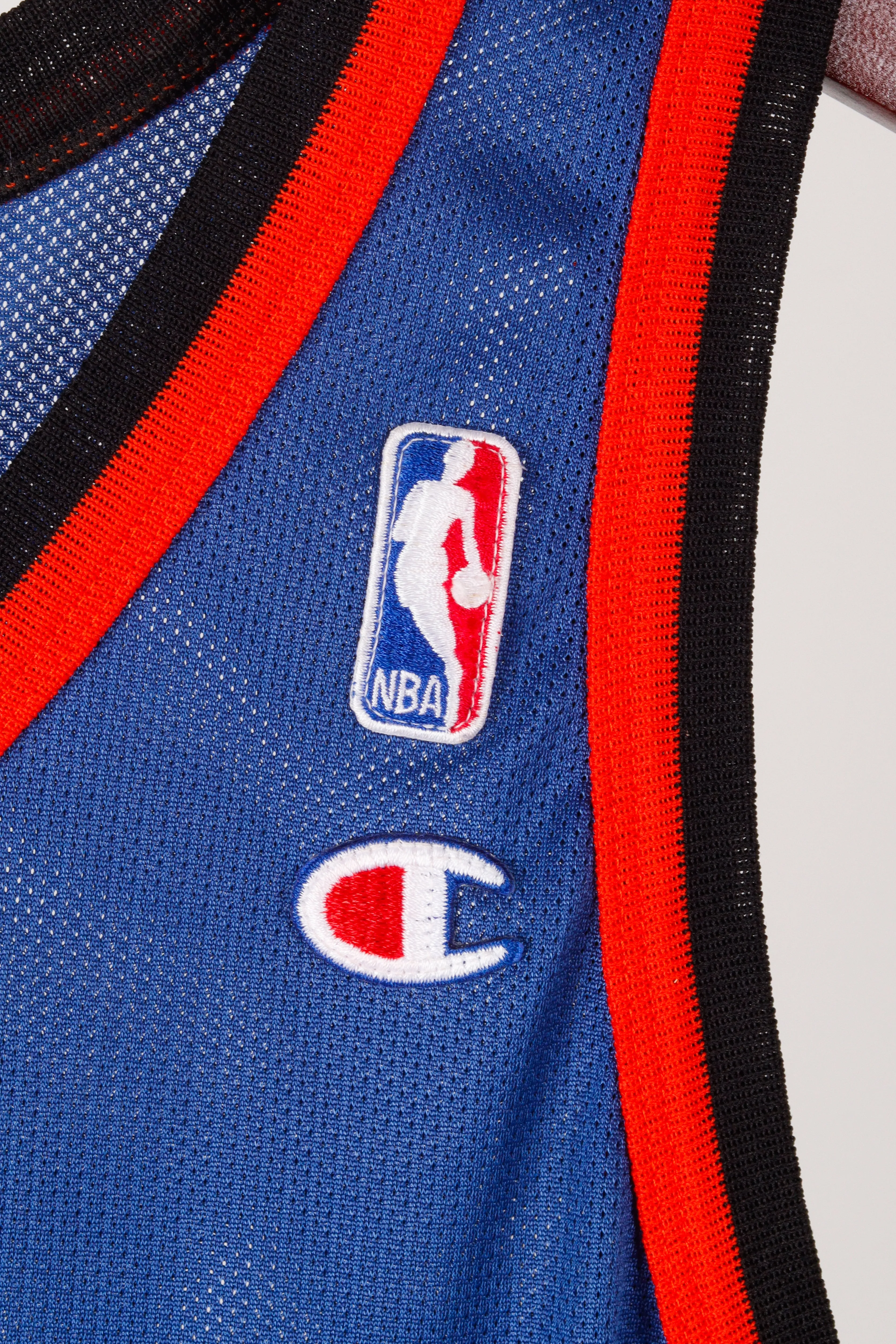 Vintage 90's Champion 'New York Knicks Latrell Sprewell Away' Jersey