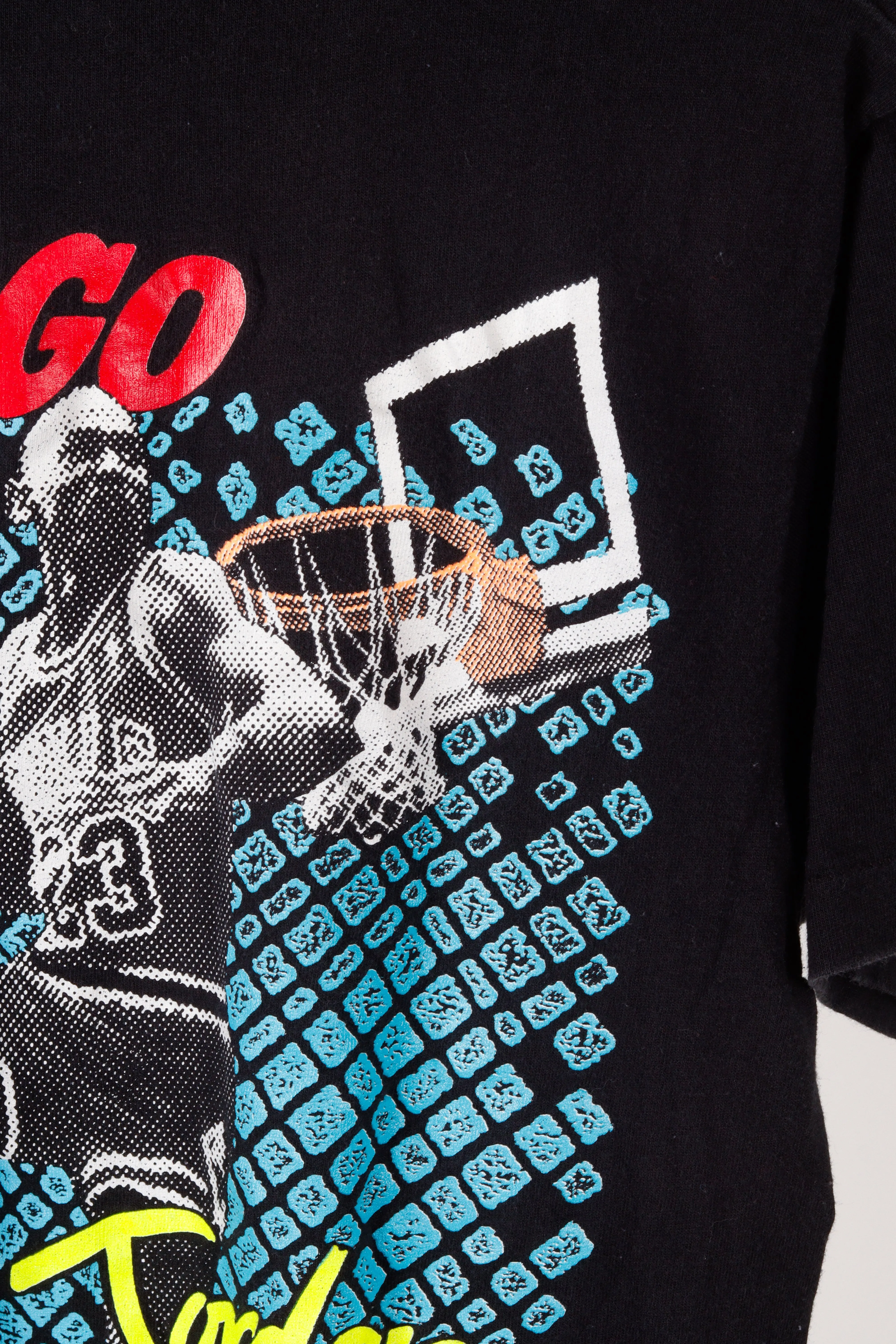 Vintage 90's Chicago Bulls 'Michael Jordan Hang Time Graphic' T-Shirt