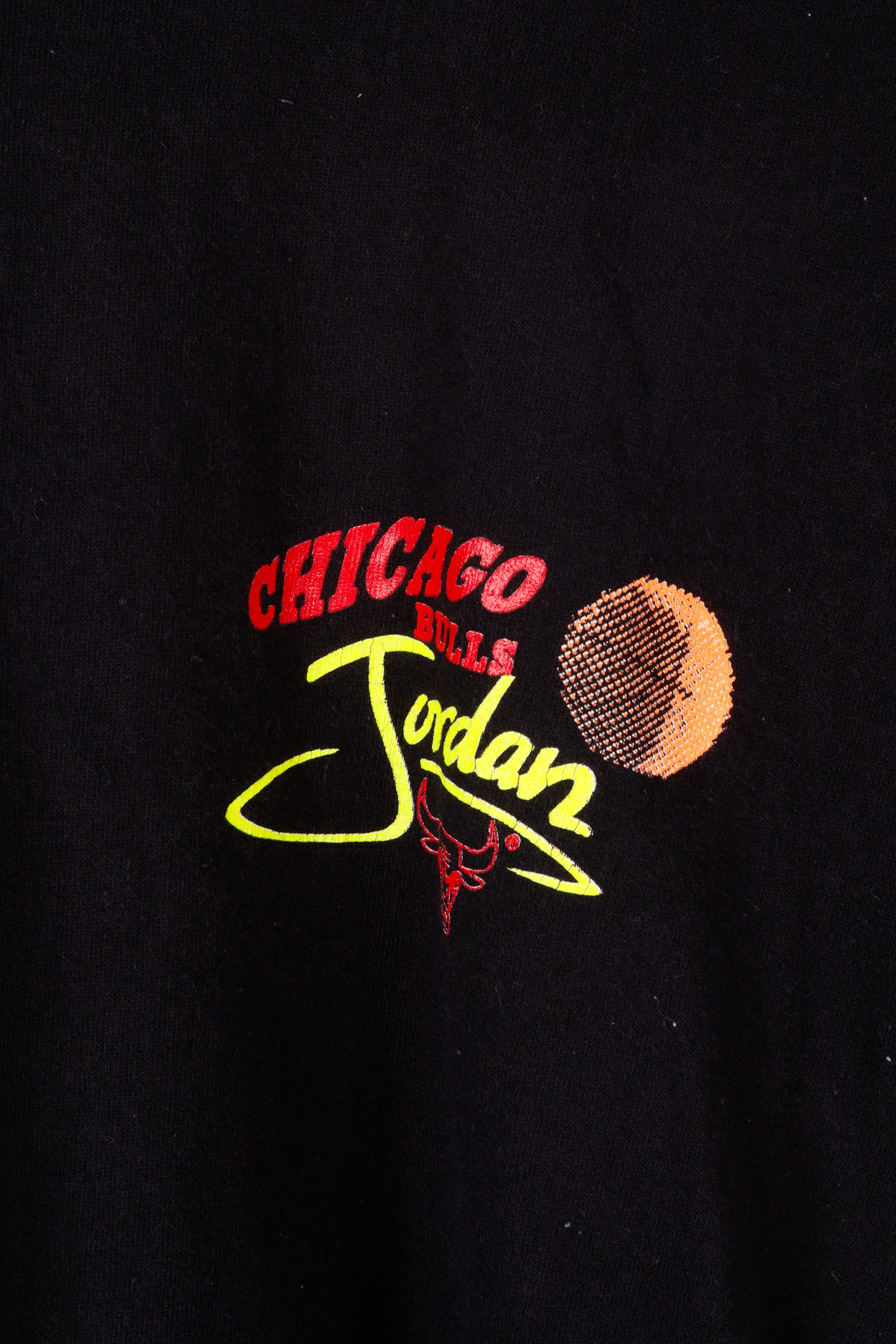 Vintage 90's Chicago Bulls 'Michael Jordan Hang Time Graphic' T-Shirt