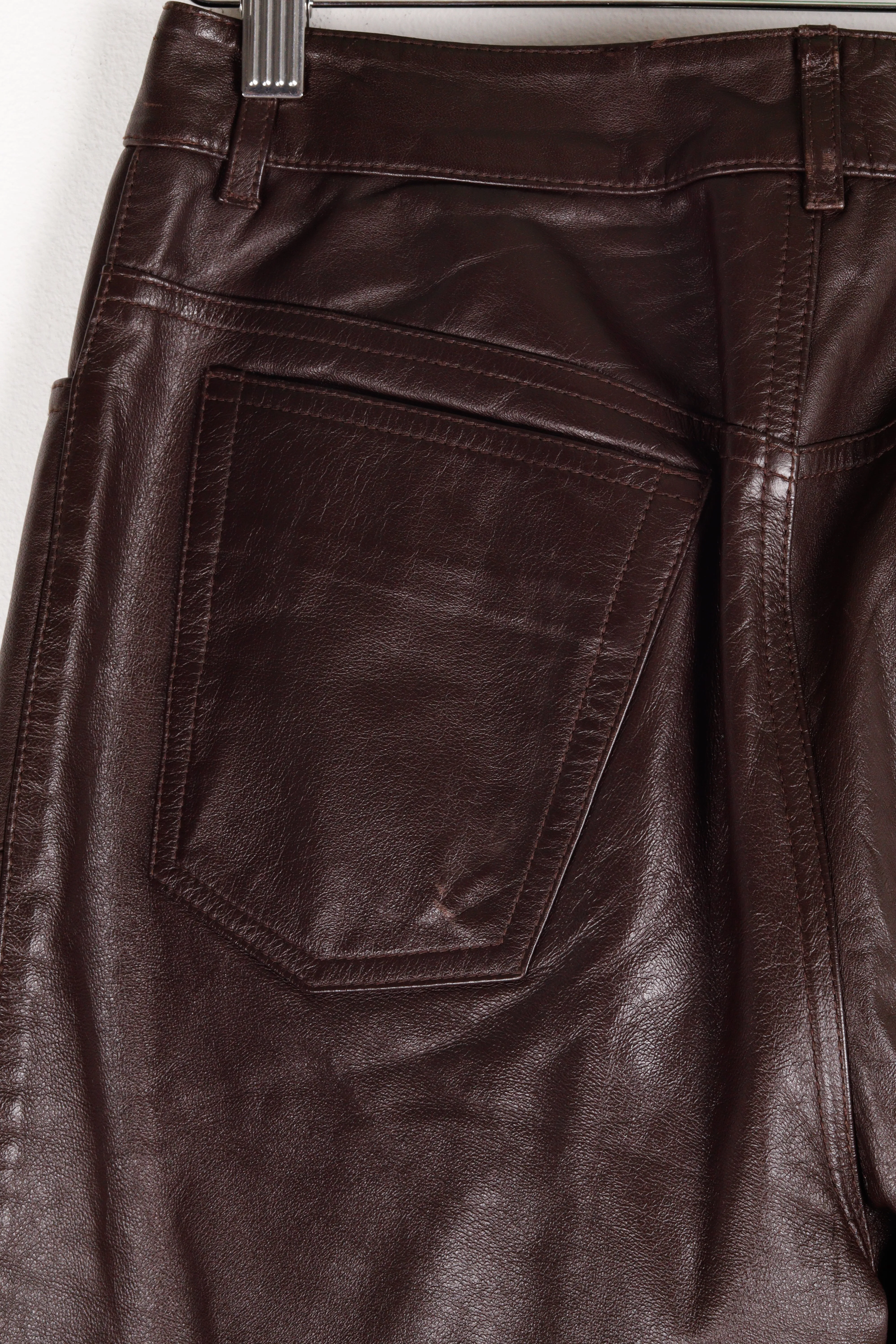 Vintage 90's Ralph by Ralph Lauren 'Boot Cut Leather' Pants