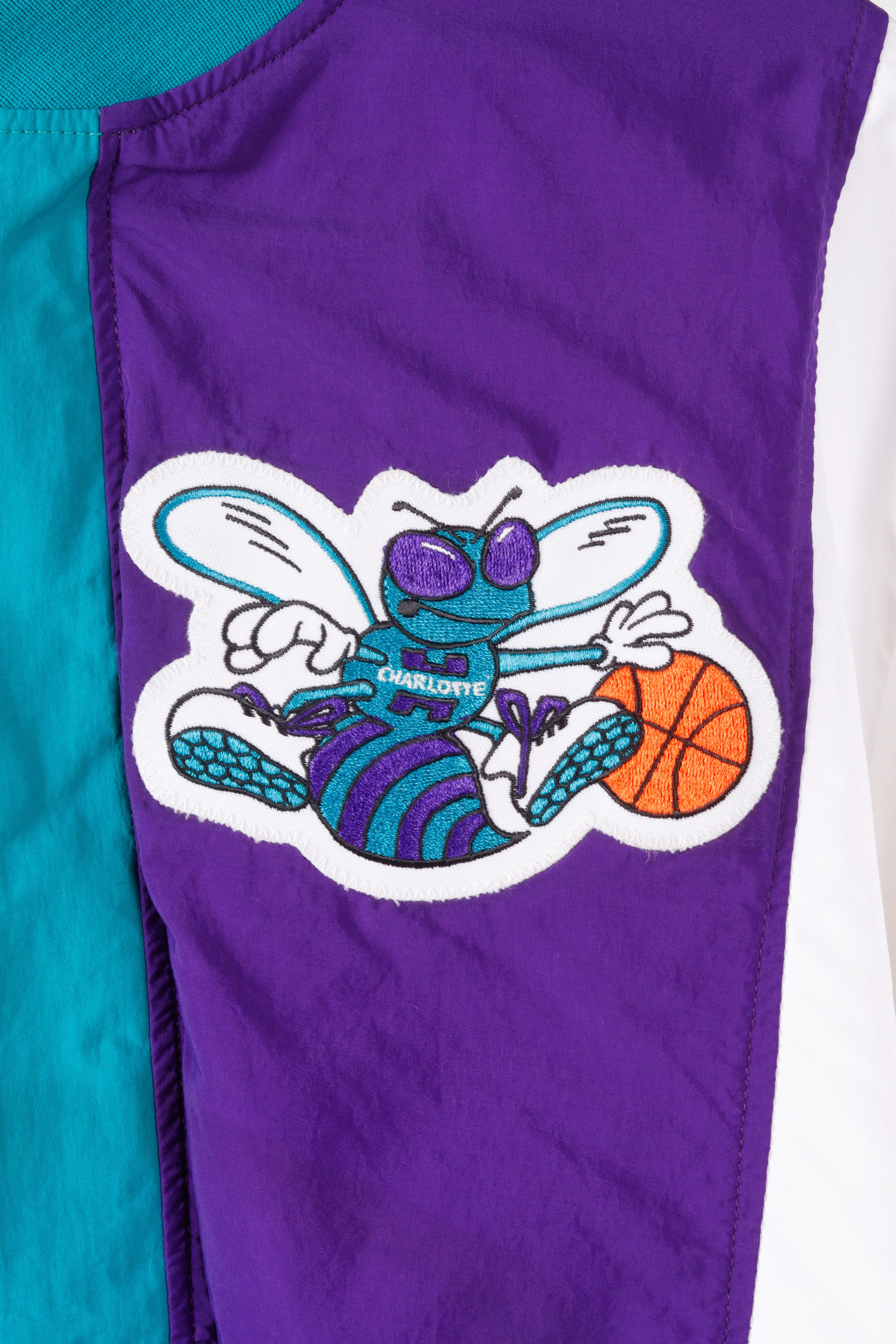 Vintage Starter '1997-98 Charlotte Hornets Game Issued' Warm Up Jacket