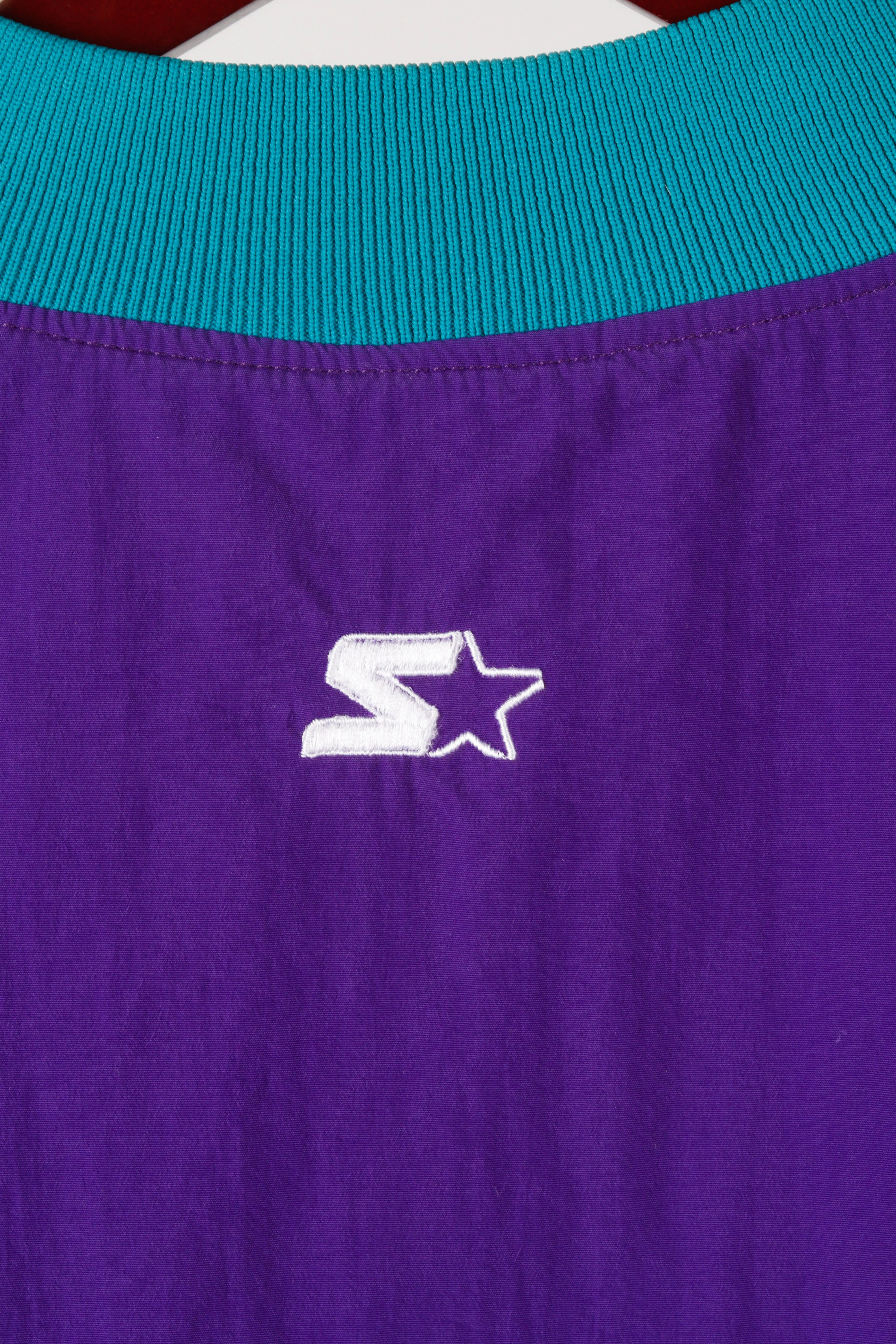 Vintage Starter '1997-98 Charlotte Hornets Game Issued' Warm Up Jacket