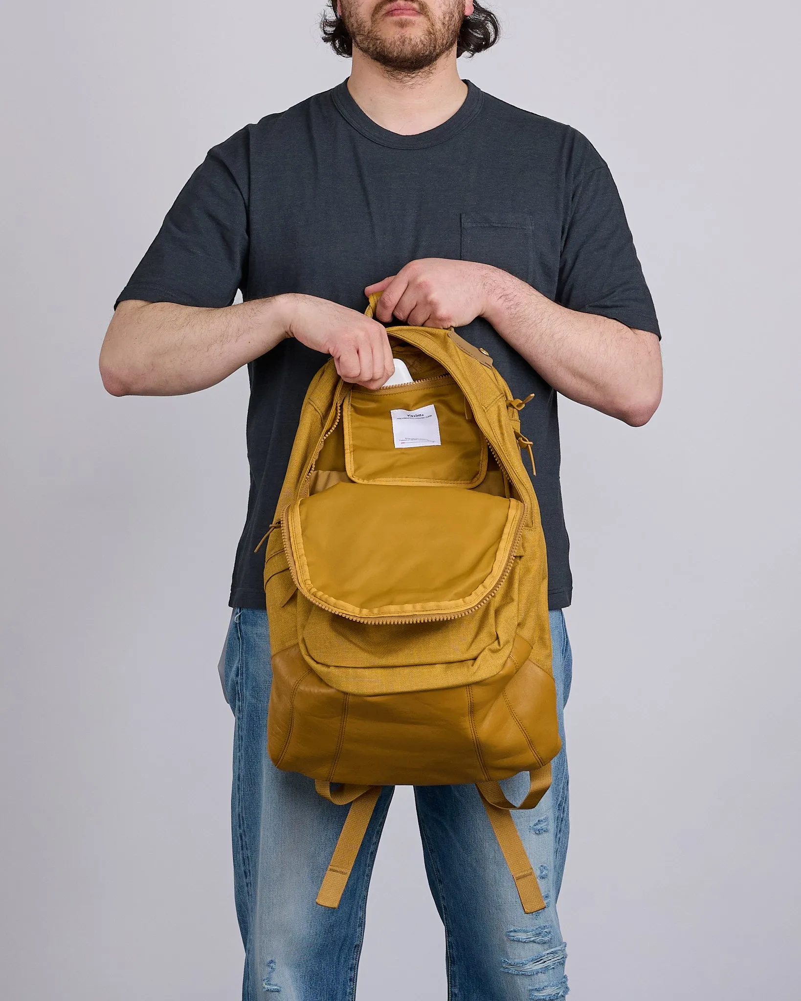 visvim Cordura 22L Pack Mustard