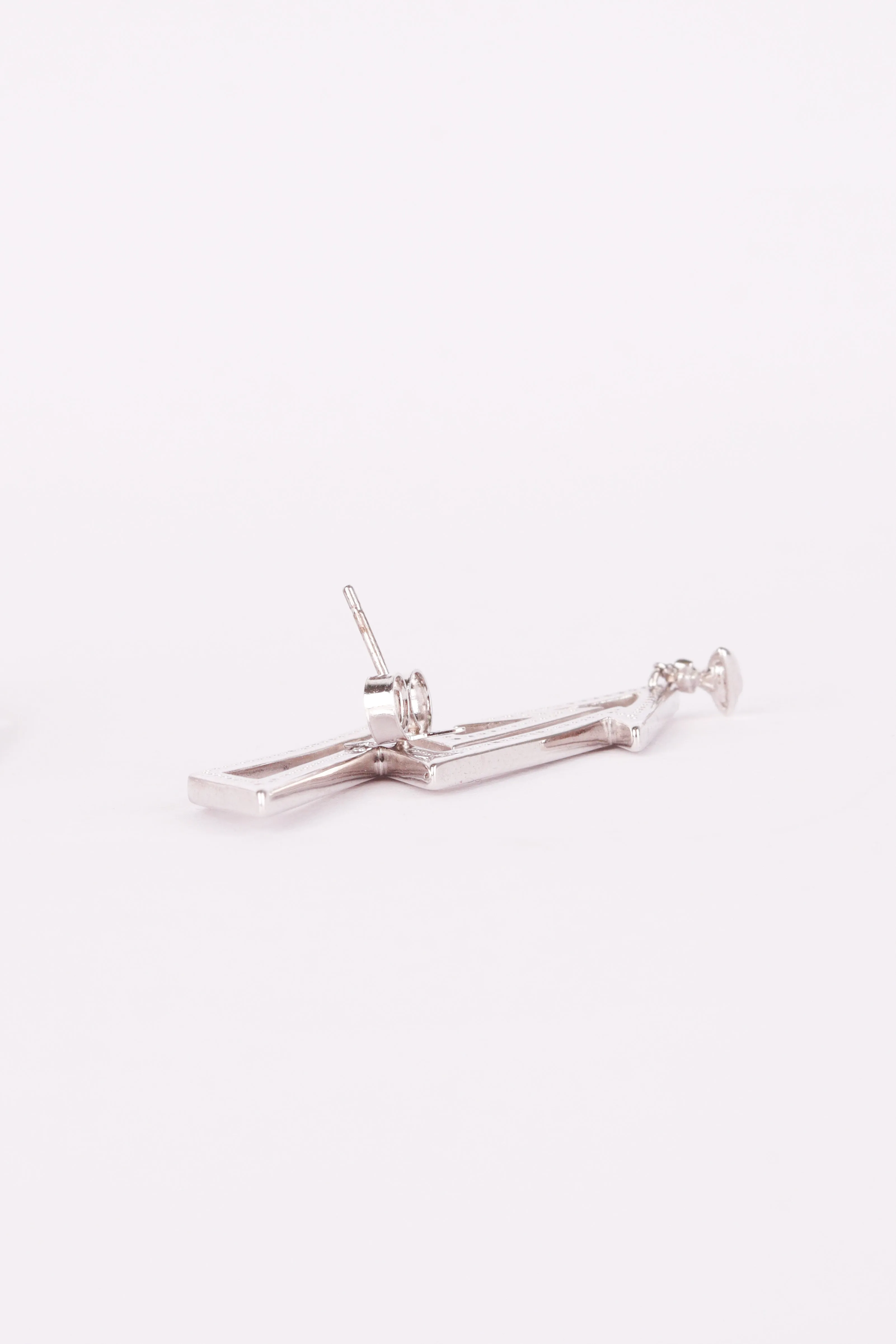Vivinne Westwood SS18 'Isadora' Earrings Silver (2018)