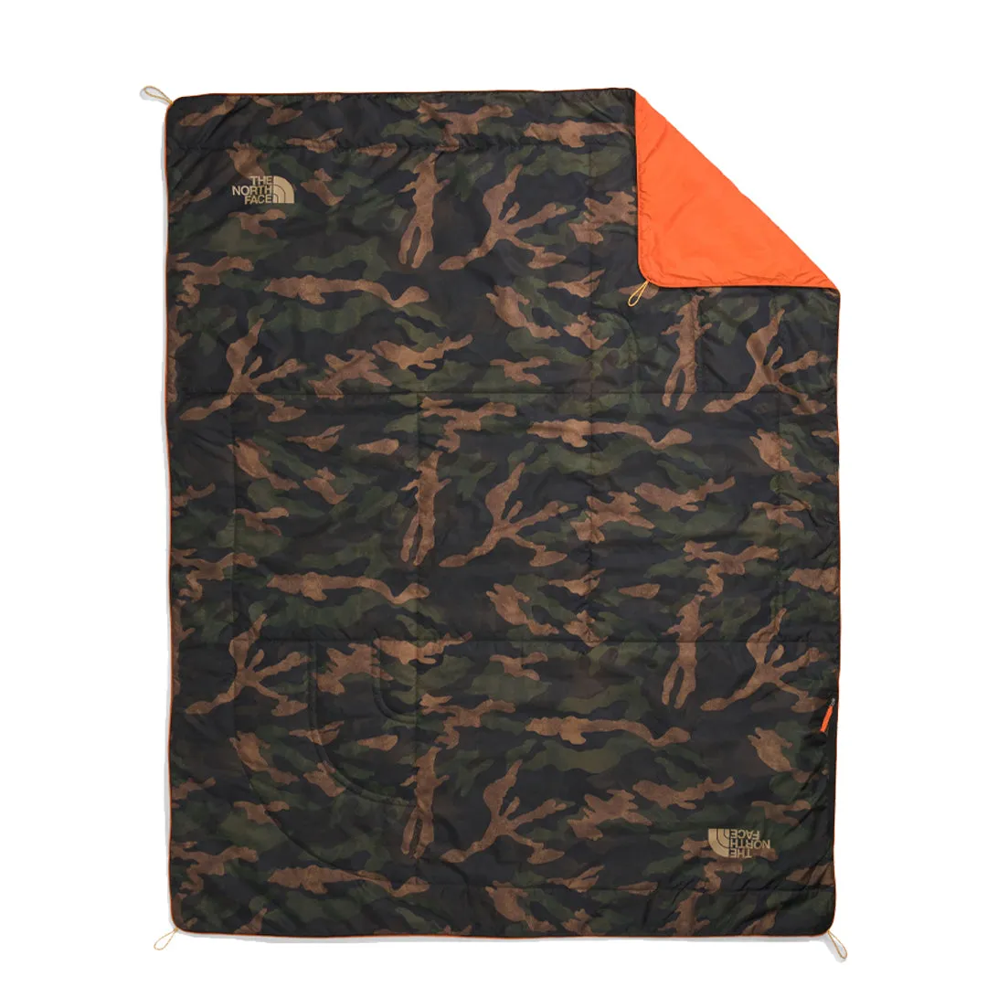 WAWONA BLANKET TAUPE GREEN CAMO