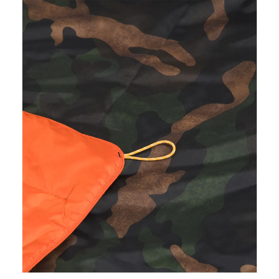 WAWONA BLANKET TAUPE GREEN CAMO