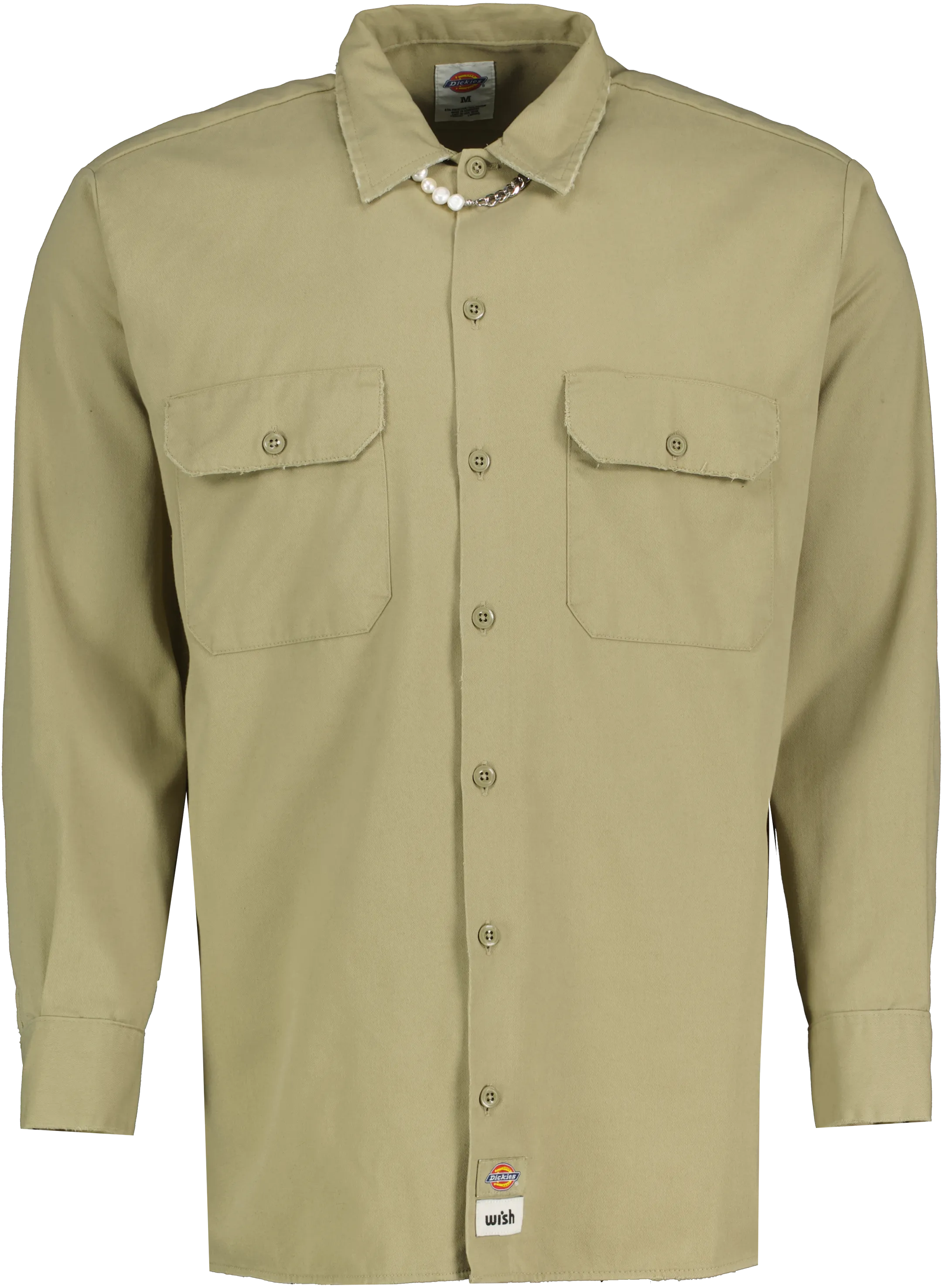 Wish X Dickies 'On Break' Long Sleeve Work Shirt