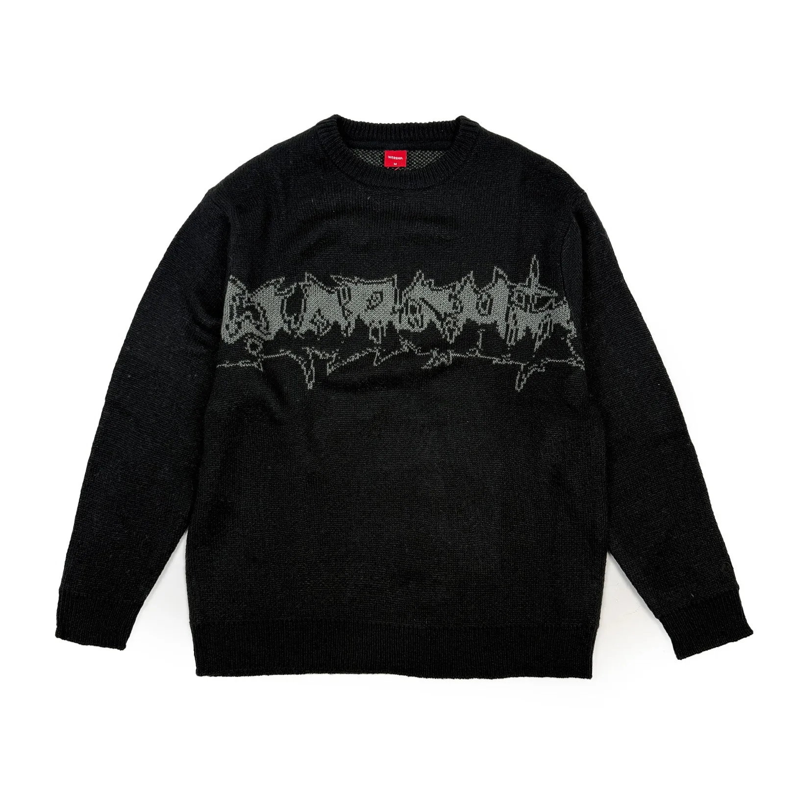 Worship Gnasher Knit Black