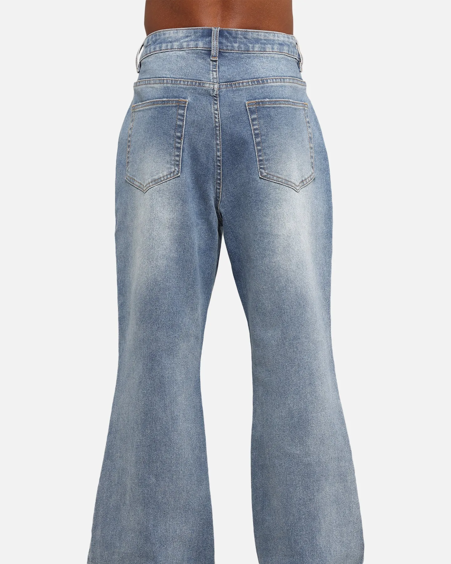 XXIII Game Play Flared Jeans Blue Denim